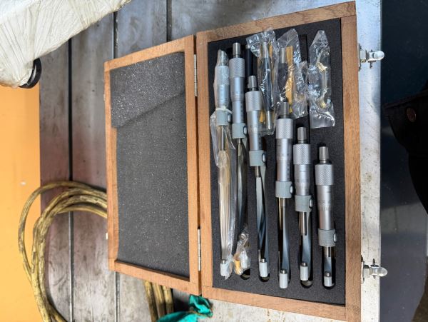 ASİMETO 0-150 mm MEKANİK MİKROMETRE SETİ