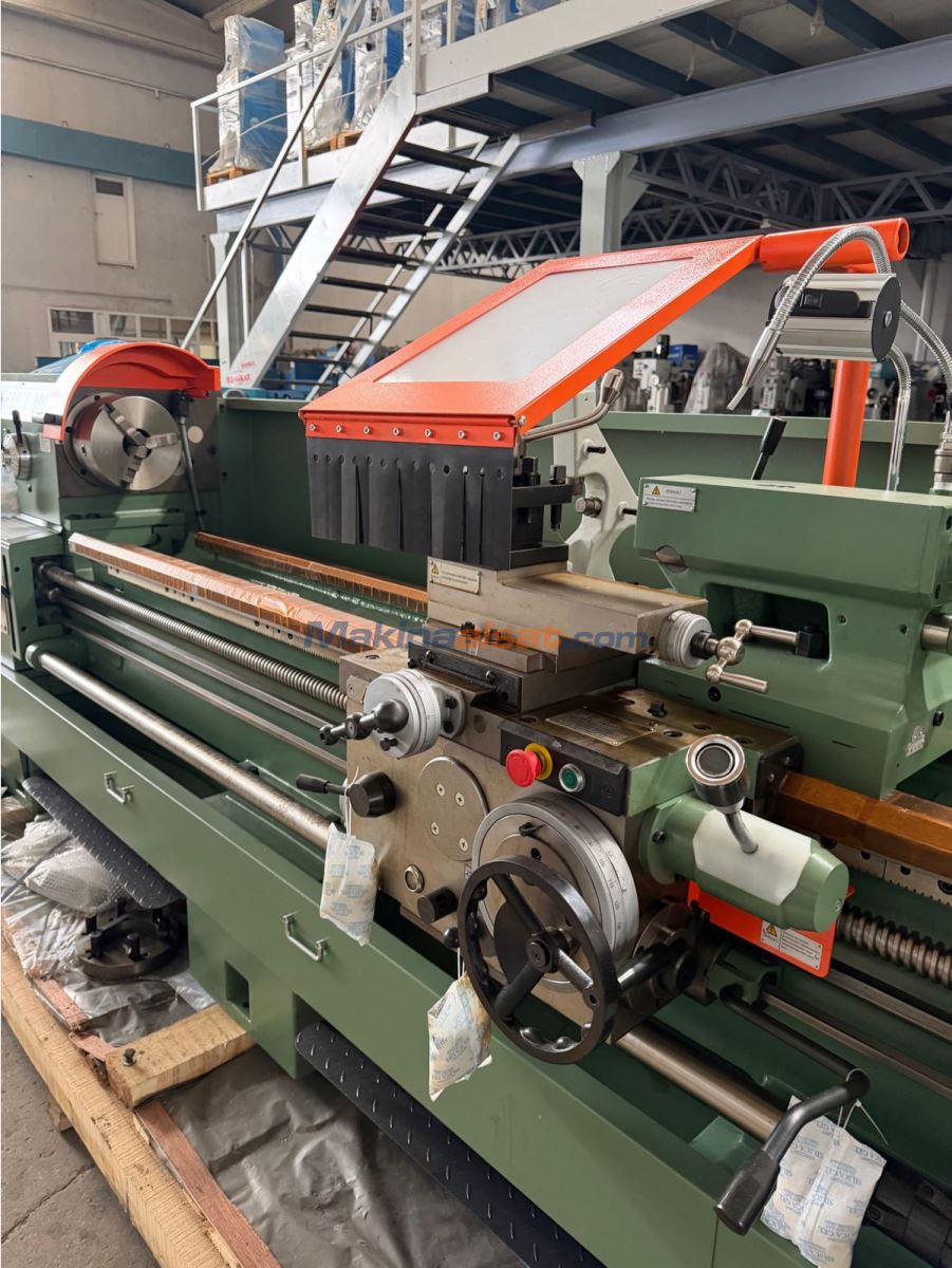 SIFIR STOK TESLİM BAOJİ CS6250B/2000 83mm FENER TORNA Used Centre Lathe ...