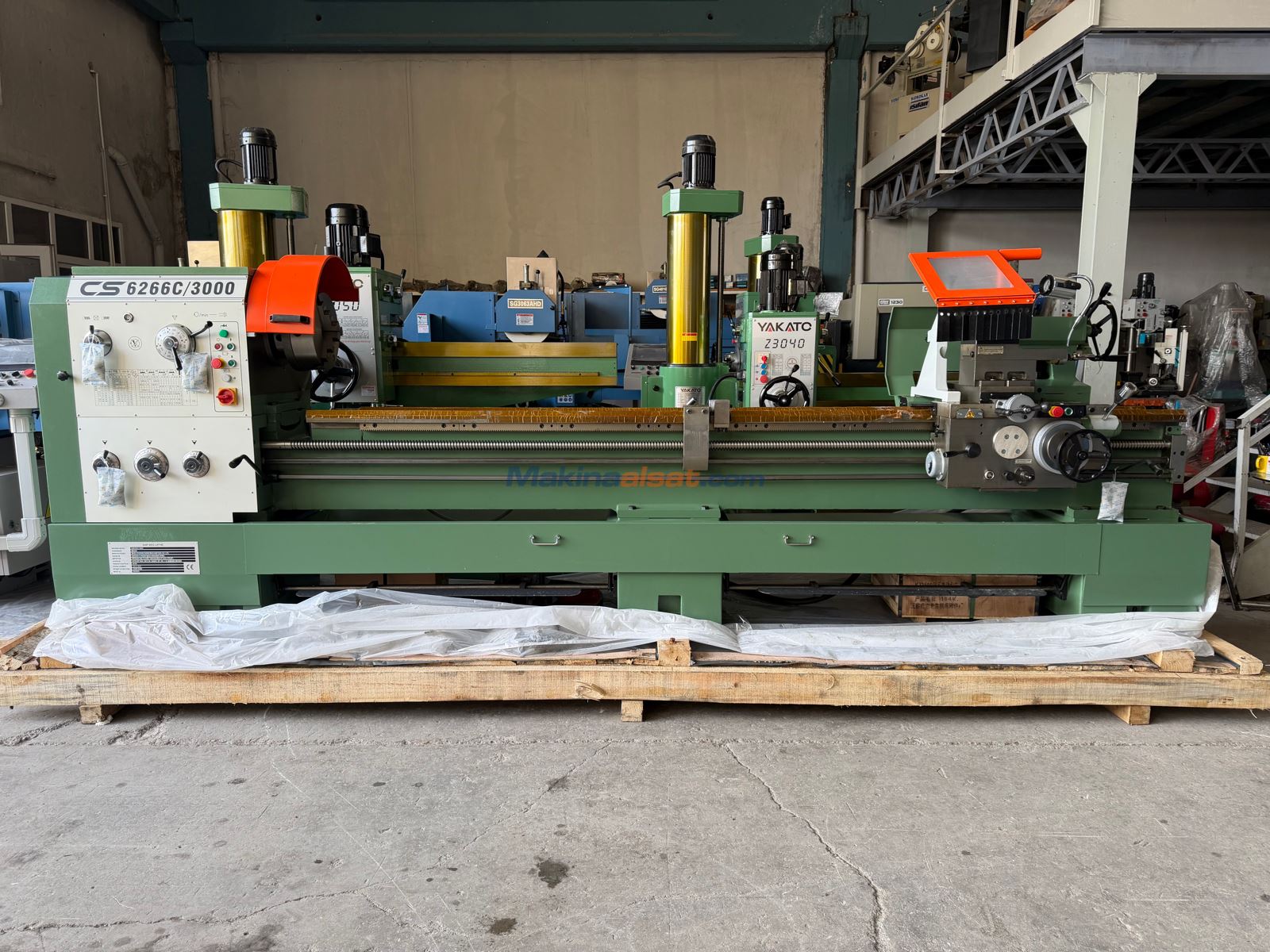 SIFIR STOK TESLİM BAOJİ CS6266C/3000 / 105mm FENER TORNA