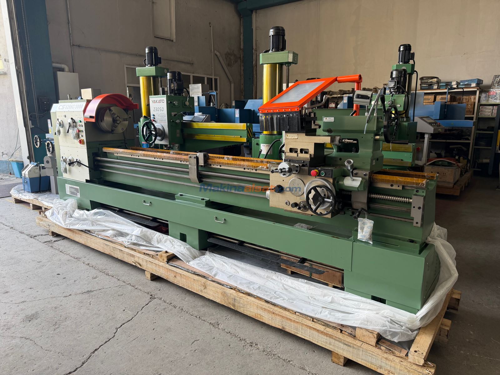 SIFIR STOK TESLİM BAOJİ CS6266C/3000 / 105mm FENER TORNA