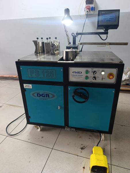 Doğaner Makina PS 125 12x125 mm Bakır Bara Bükme Kesme Delme
