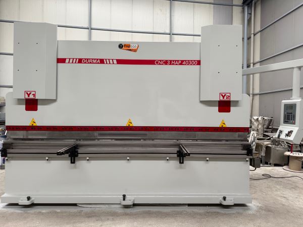 Durma 4 Metre 300 Ton Cnc Abkant Pres