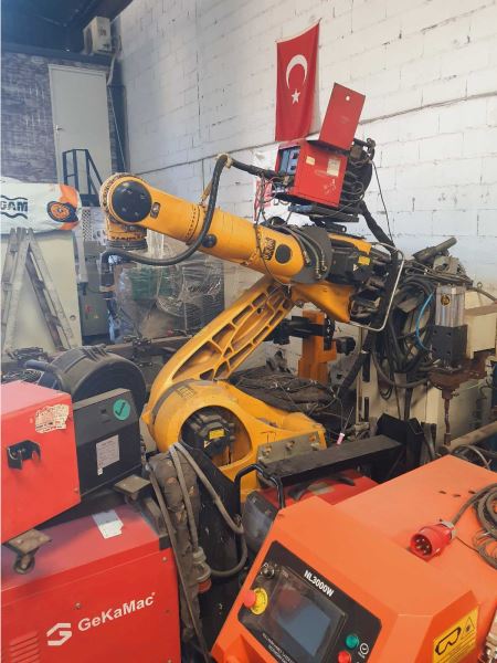Kuka Robot + Fronius Gazaltı Kaynak + Pozisyoner