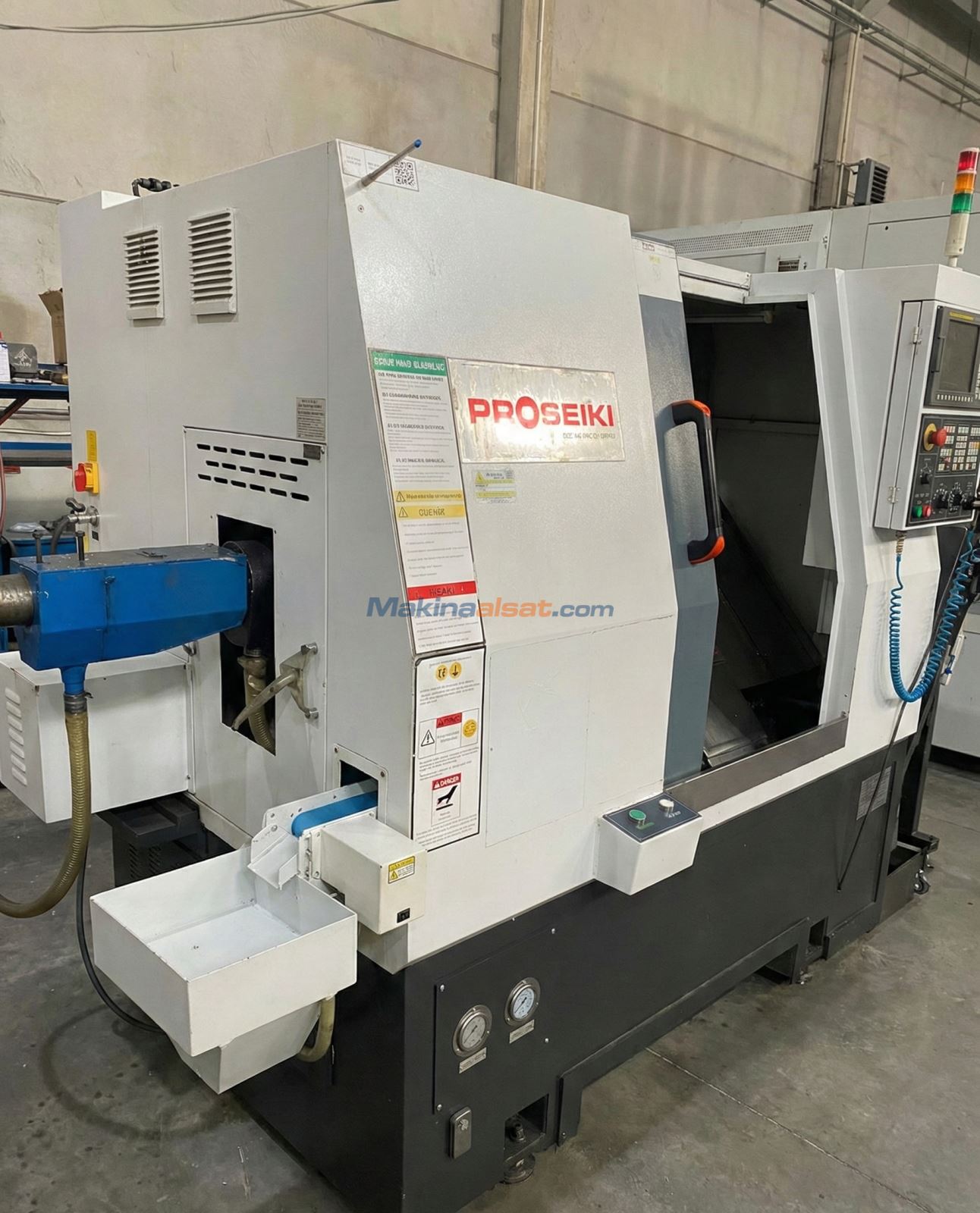 PROSEİKİ (JSWAY) CFG46 2 Eksen CNC Torna Used Cnc Lathe machine