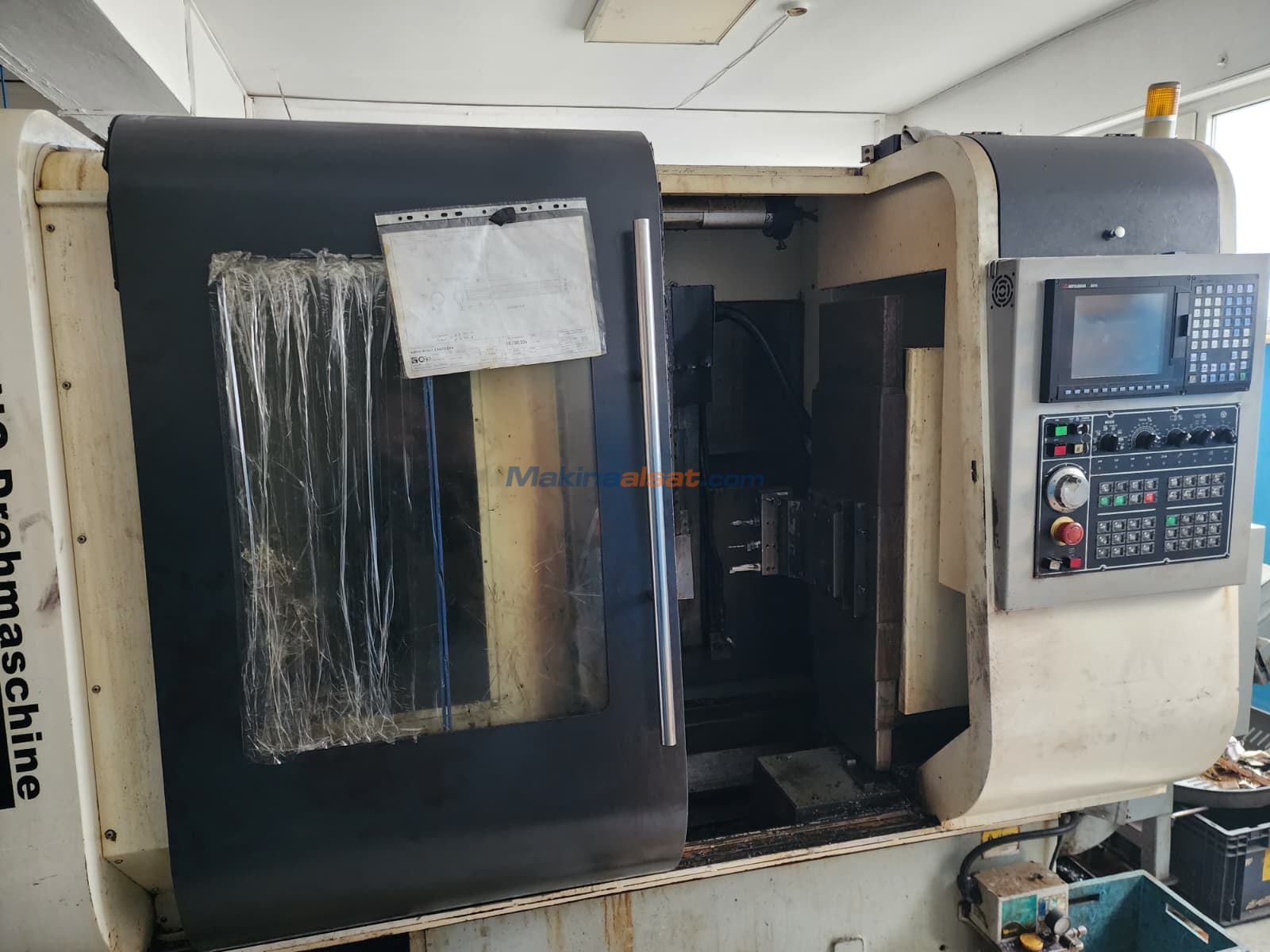 Quick Tech DT-42 DUO CNC Otomat Torna Used Cnc Sliding Head Lathe ...