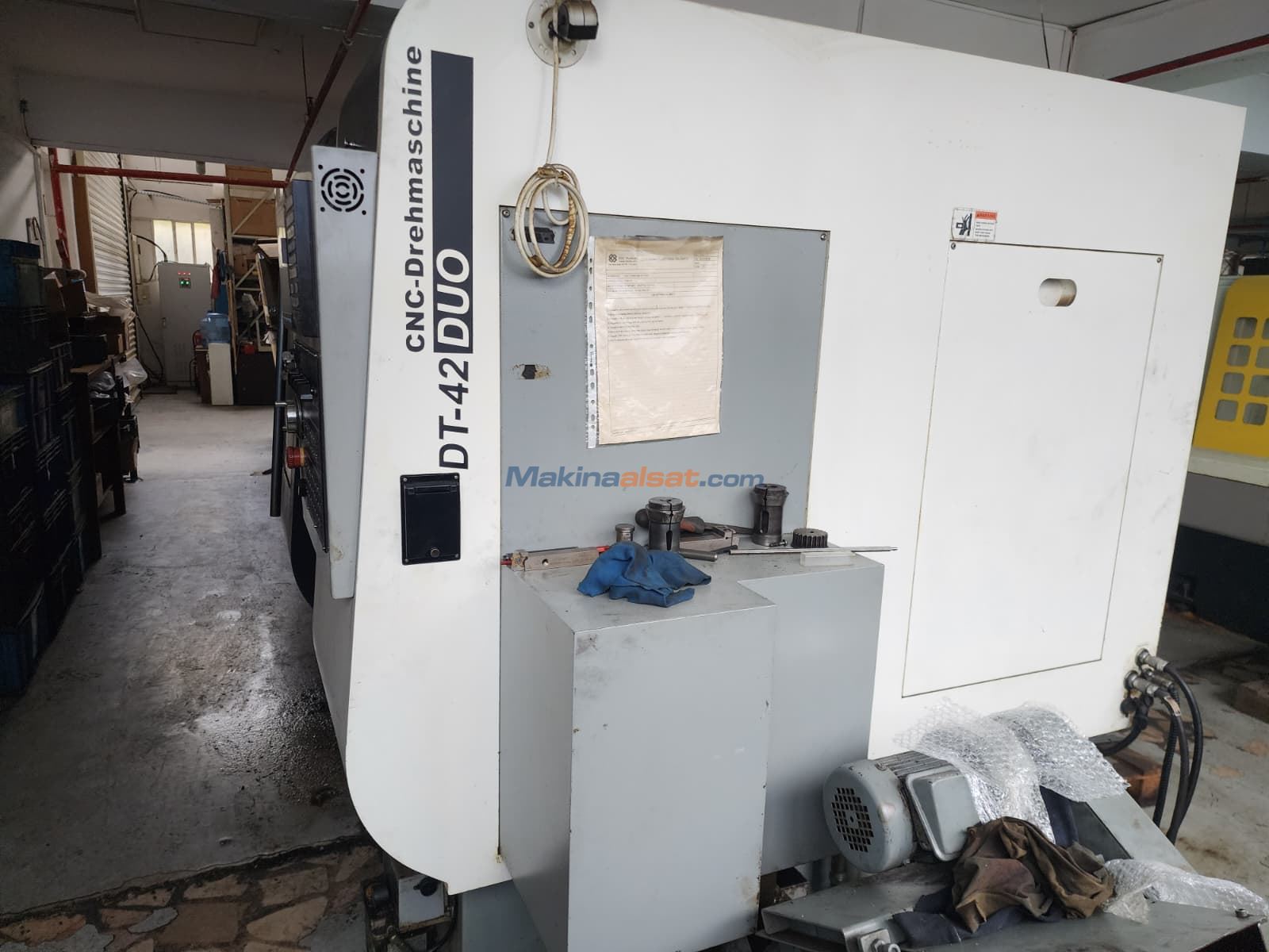 Quick Tech DT-42 DUO CNC Otomat Torna Used Cnc Sliding Head Lathe ...