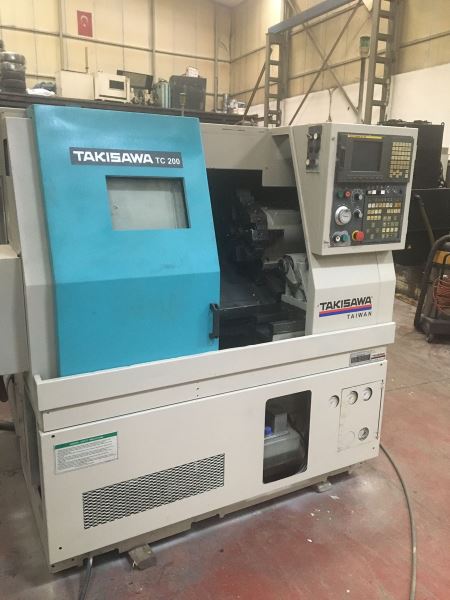 TAKİSAWA TC 200 8 INC  2007 MODEL Cnc Torna