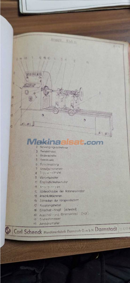 YATAY BALANS MAKİNASI