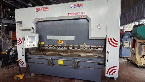 2023 UMS COMFORT 3100 X 135T X 6MM 4 Eksenli CNC ABKANT PRES