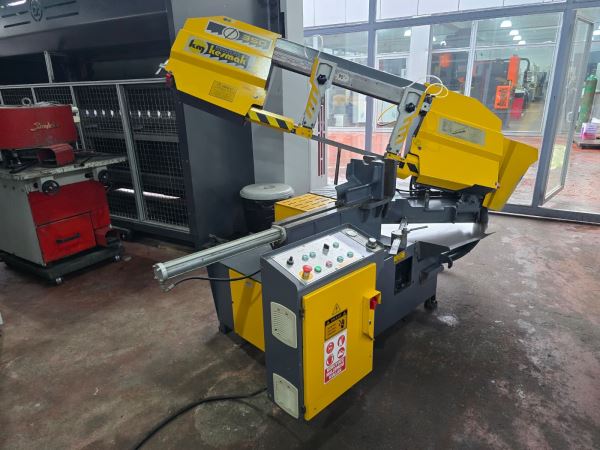 ÇOK TEMİZ KESMAK KMY DG 35 AÇILI KESİM ŞERİT TESTERE