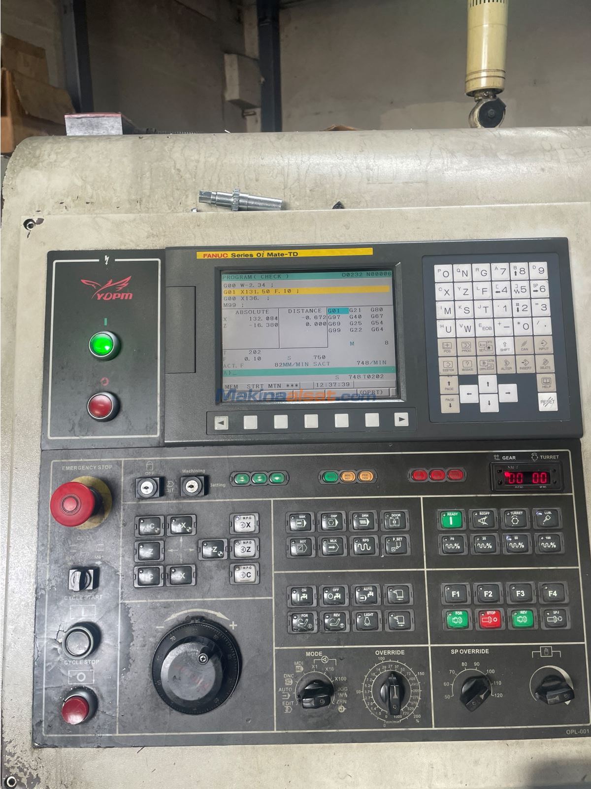 8 inç Yang CNC Torna