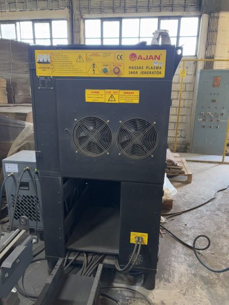 AJAN CNC MARKA PLAZMA KESİM 3000 x 6000 (OKSİJEN KAFASI YOKTUR.)