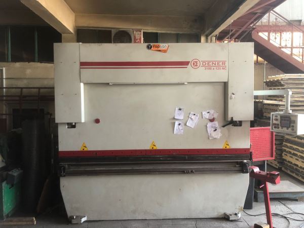 Dener 125 Ton NC Abkant Pres