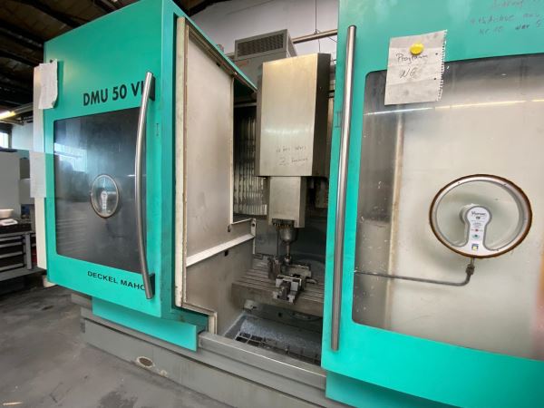 DMG DECKEL MAHO 50VL 5 Eksen CNC İşleme Merkezi