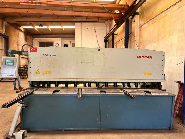 DURMAZLAR SBT 3000 x 10 MM GİYOTİN MAKAS
