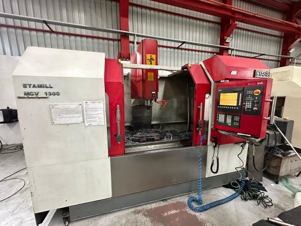 Etasis Etamıll MCV 1300 CNC Dik İşlem