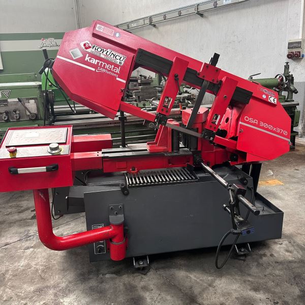 KARMETAL 300 x 370 TAM OTOMATİK ŞERİT TESTERE