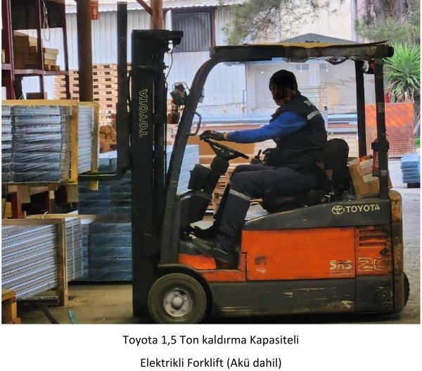 Presler, Robot Kaynak, Giyotin Pres, Gazaltı ve Punta Kaynak, Forklift