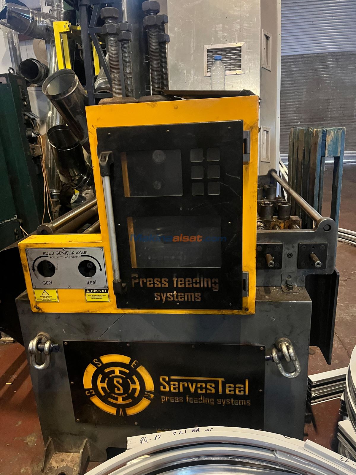 SERVO SLEEL RULO MAKİNASI AÇICI VE SÜRÜCÜ