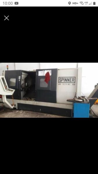 Spinner TC 77 L 1 Metre C Eksenli Cnc Torna