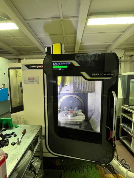 DMG DMU 50 ECOLINE 5 Eksen CNC İşleme