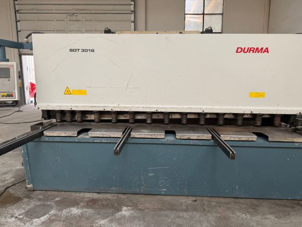 DURMAZLAR SBT 3100 x 16 MM HİDROLİK GİYOTİN MAKAS