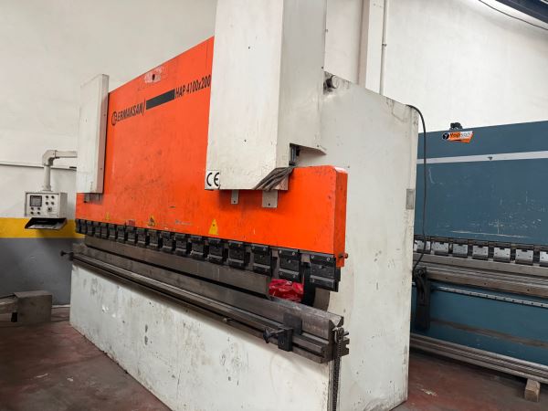 Ermaksan 4 Metre 200 Ton NC Abkant Pres