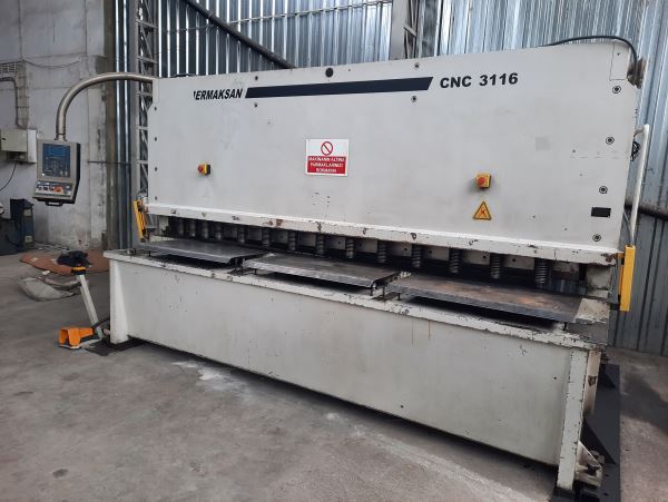 ERMAKSAN 3 METRE 16 MM CNC HİDROLİK MAKAS