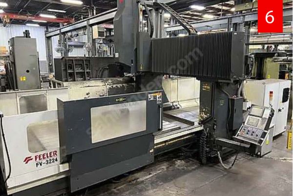 FEELER FV-3224 KÖPRÜ TİPİ CNC DİK İŞLEME MERKEZİ
