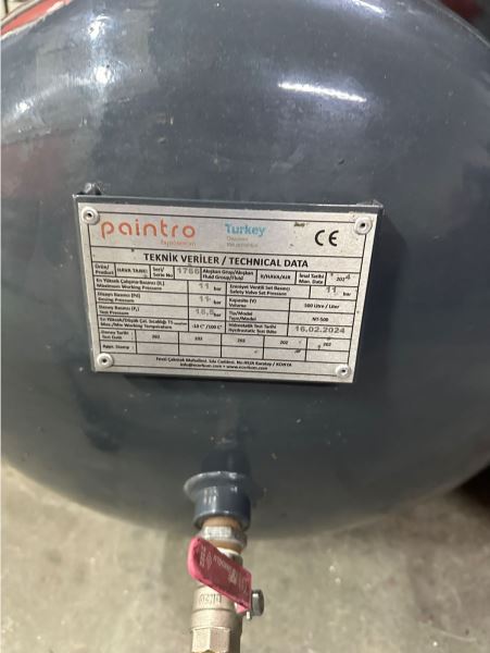 500 Litre 7,5 Hp Pistonlu Hava Kompresörü