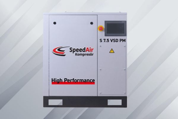 S 7,5 Kw 8 Bar Vidalı Kompresör