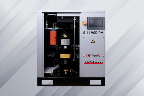 SpeedAir S 11 Vsd Akuple Vidalı Kompresör