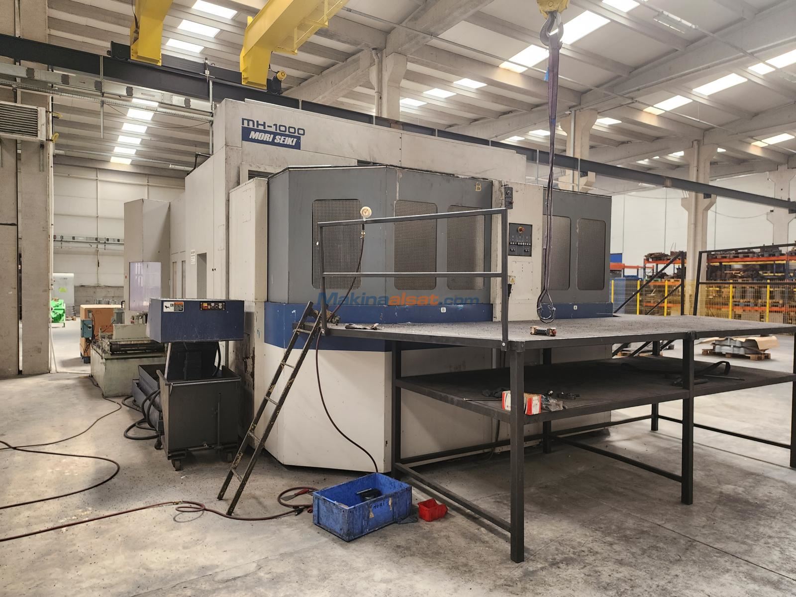 1000X1000 MM TABLALI MORI SEIKI MH-1000 YATAY İŞLEME MERKEZİ