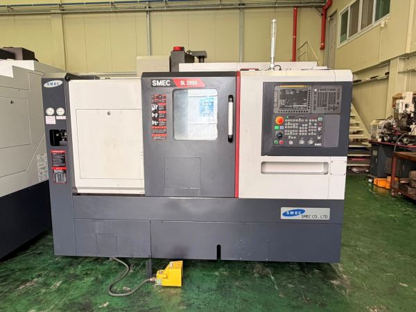 2021 MODEL SMEC SL2000 8 inç Cnc Torna
