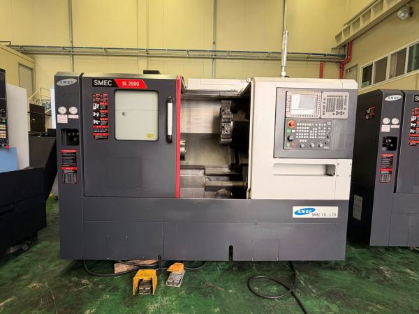 2021 MODEL SMEC SL2000 8 inç Cnc Torna