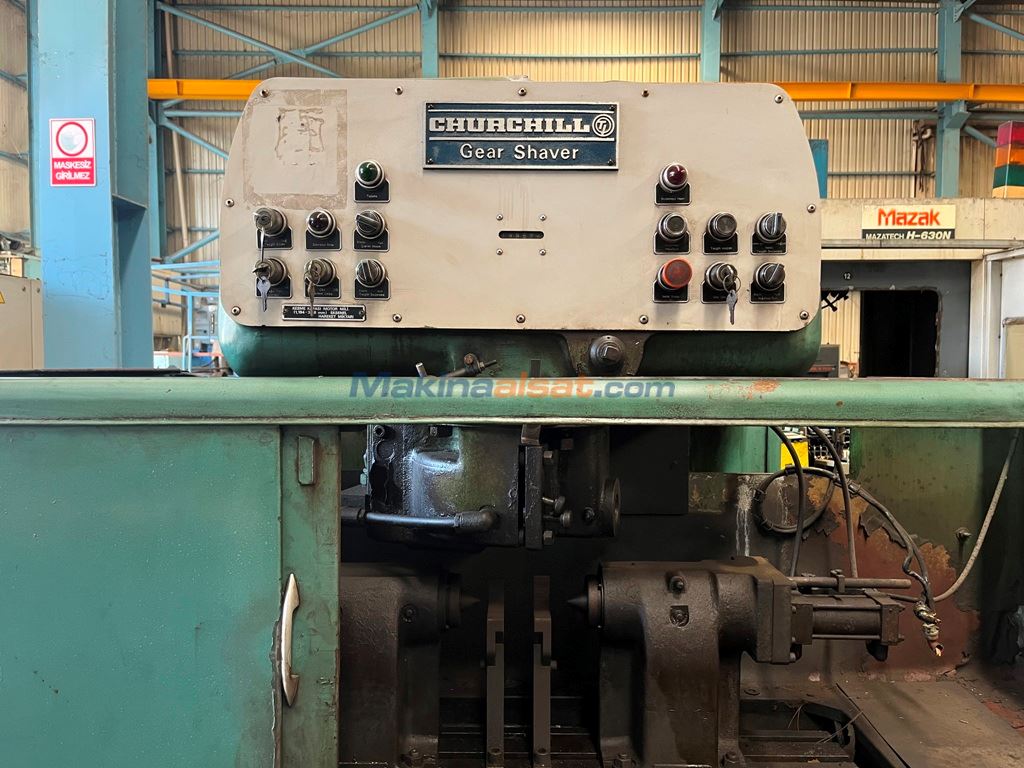 Commercial Raspa Machine CHURCHILL GS 16 DİŞLİ RASPA Used Vertical Gear Hobber machine for sale