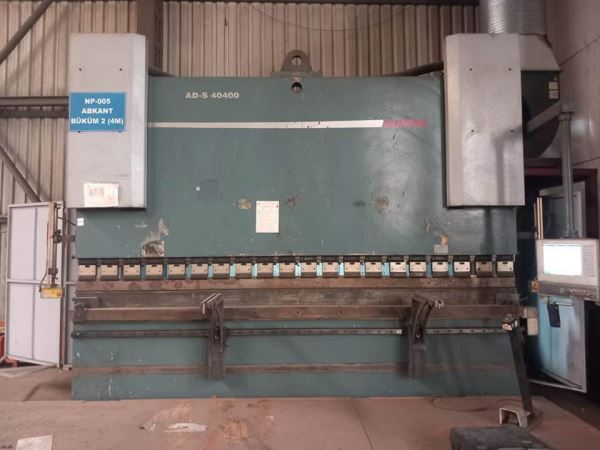 DURMAZLAR ADS 4000 x 400 TONLUK HİDROLİK ABKANT