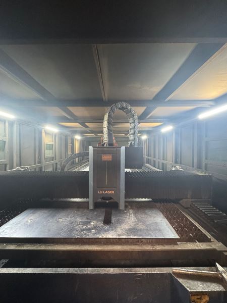 LD 20 kw 2 X 6 Lazer Kesim