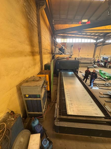 LD 20 kw 2 X 6 Lazer Kesim