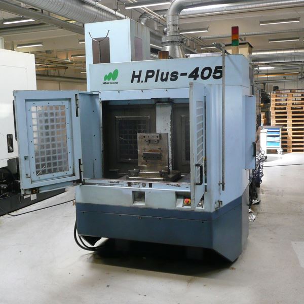 MATSUURA, Model:  H  PLUS 405 /   4 – Eksenli (B)  / Çift Tabla / Yatay işleme Merkezi,