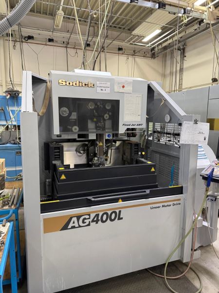 SODICK AG400L  2012 MODEL TEL EROZYON