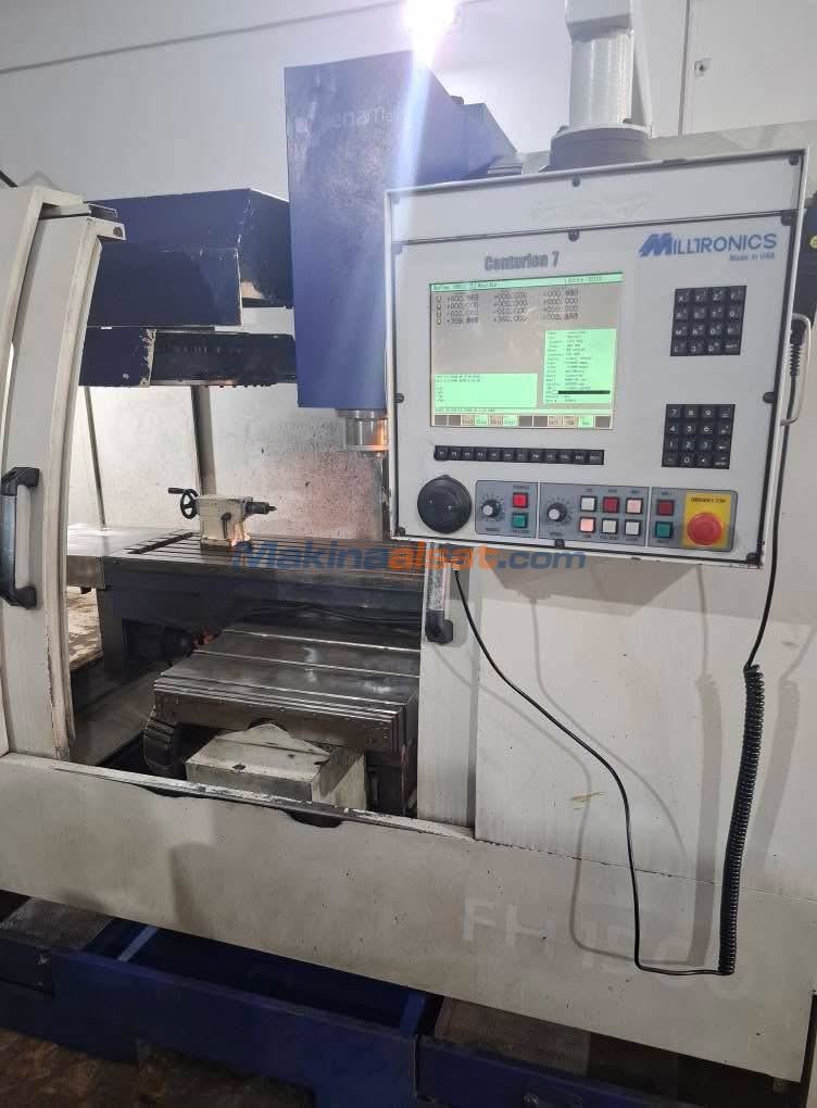 Yenamak Milltronics FH-1500 4 Eksen Divizörlü CNC Dik İşleme Merkezi