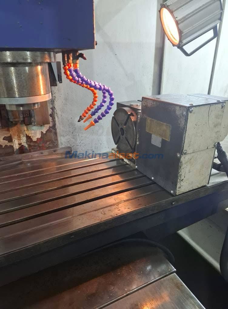 Yenamak Milltronics FH-1500 4 Eksen Divizörlü CNC Dik İşleme Merkezi