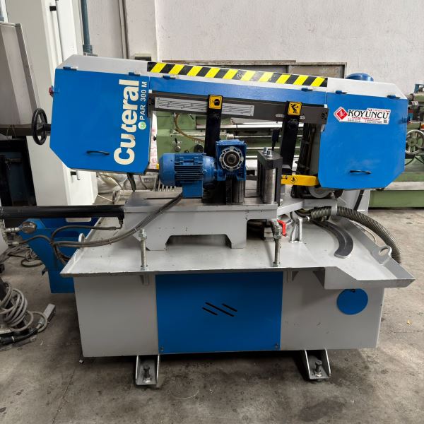 CUTERAL MARKA PAR 300 AÇILI TAM OTOMATİK ŞERİT TESTERE