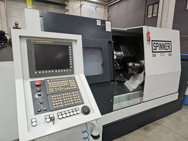 SPİNNER TC 77 C-Y EKSENLİ 12 İNÇ CNC TORNA