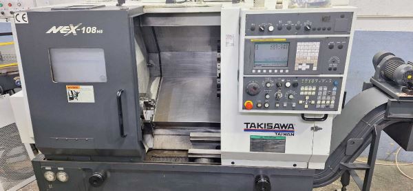 Takisawa NEX 108 - 8 İnç Cnc Torna