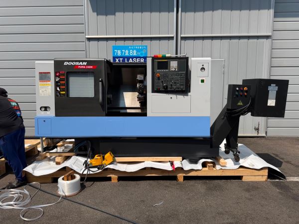 2009 MODEL DOOSAN PUMA 240MB 8 İNÇ C-EKSENLİ CNC TORNA