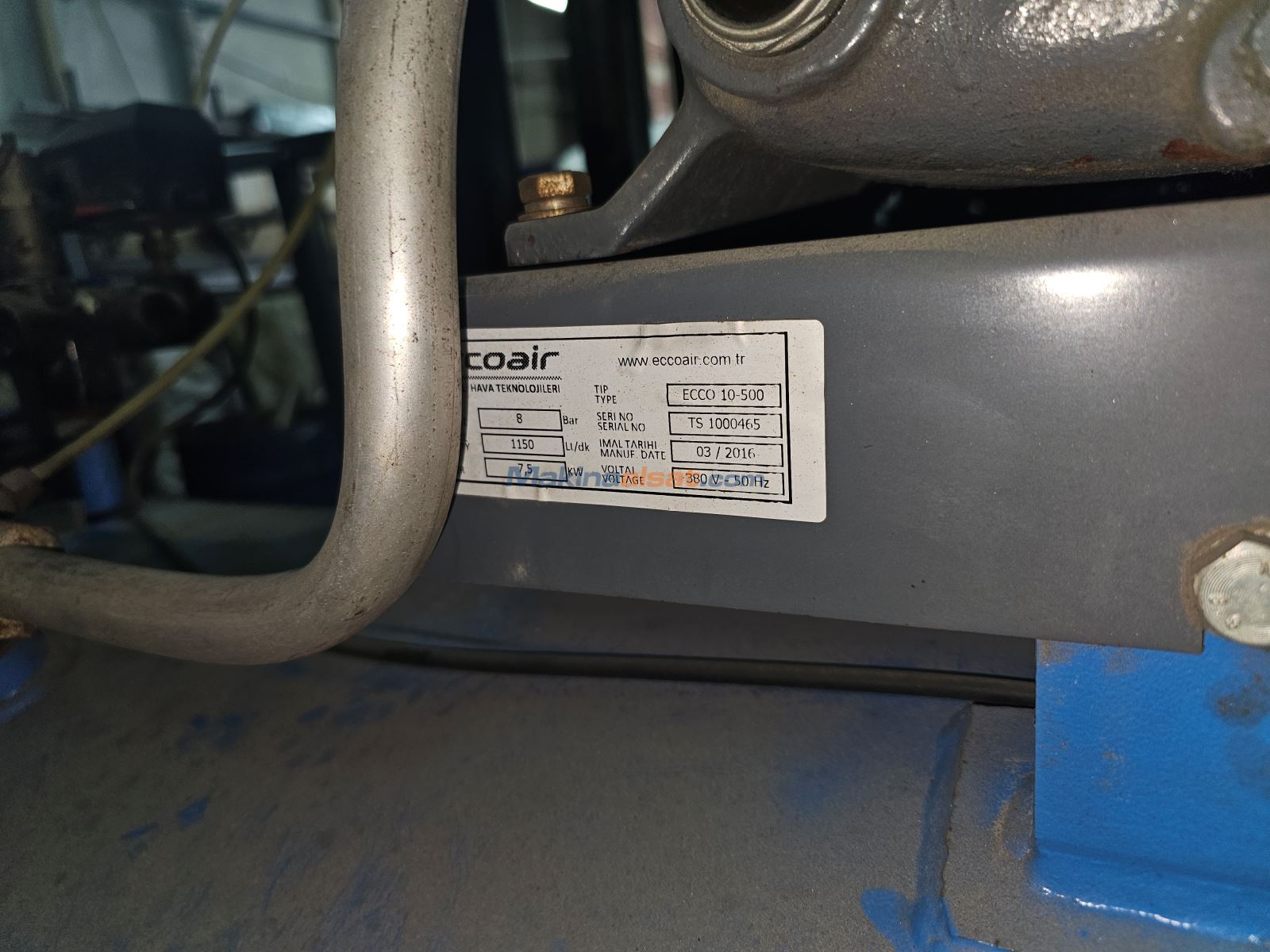 500 Litre Pistonlu Hava Kompresörü