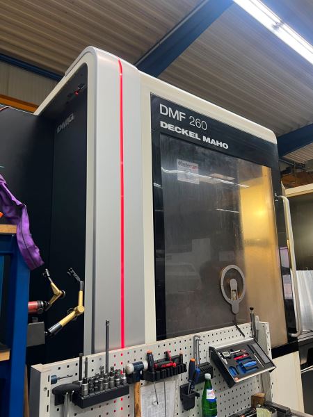 DECKEL MAHO DMF 260 CNC Dik İşlem
