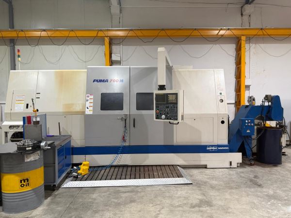 DOOSAN PUMA 700M - 165MM ÇUBUK KAPASİTELİ DEV TORNA